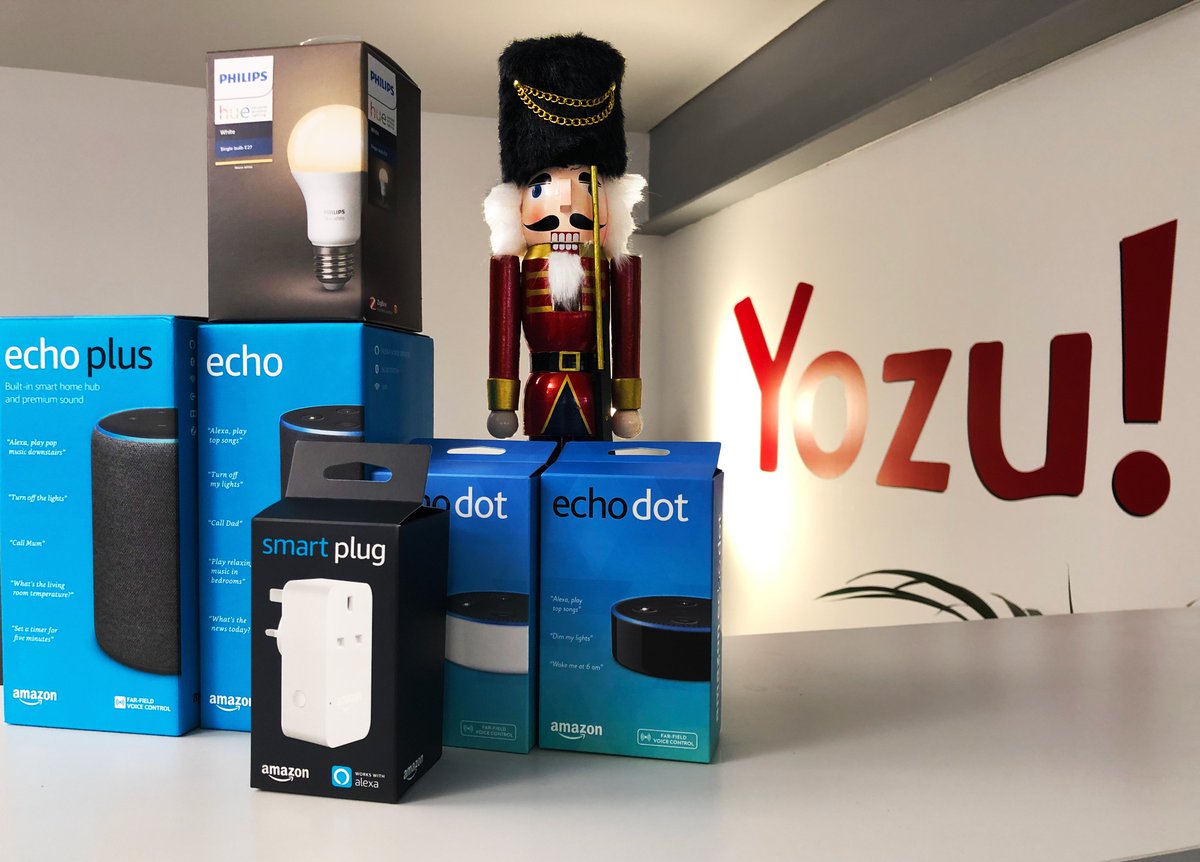 yozu_uk's tweet photo. Today we're playing Father Christmas! 🎅 

Yozu are off to Formby to gift Athena Health Care Group (a residential care home) with a selection of Alexa devices. Alexa will help residents interact with lighting and play their favourite music with ease. 

#YozuChristmas https://t.co/IozFxGubcT