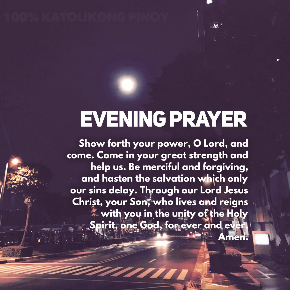 katolikongpinoy's tweet image. Vespers. +In the Name of the Father, and of the Son, and of the Holy Spirit. Amen.  #LiturgyOfTheHours #Prayer #Advent2018