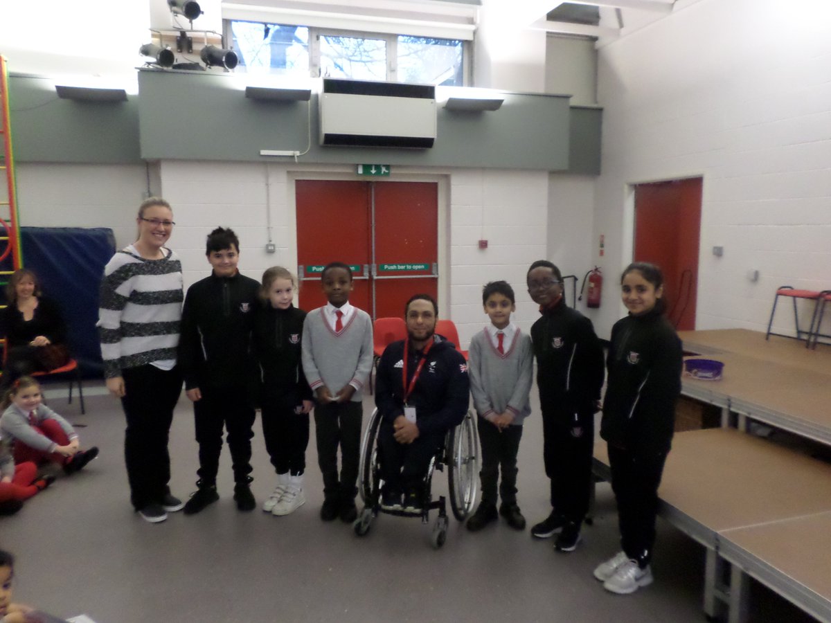 ClevelandsPrep's tweet photo. @ClevelandsPrep would like to say a big thank you to GB Wheelchair Rugby Athlete @Ayaz_Bhuta for coming into school this morning.  The children were left feeling inspired and ready to tackle anything that life throws at them! https://t.co/IGGKVwbrF6
