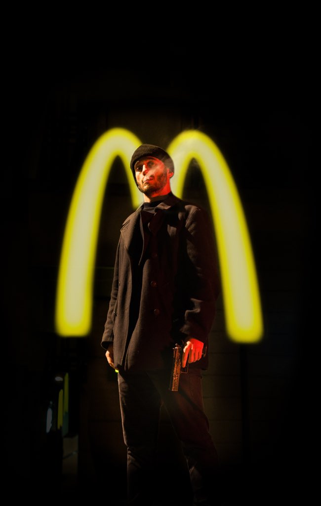 Antharcite's tweet image. Je vous présente mon projet photographique sur la ré-interprétation de l’imagerie religieuse !! « New Faith », et içi « in the name of Moïse, Lucifer and Marie »