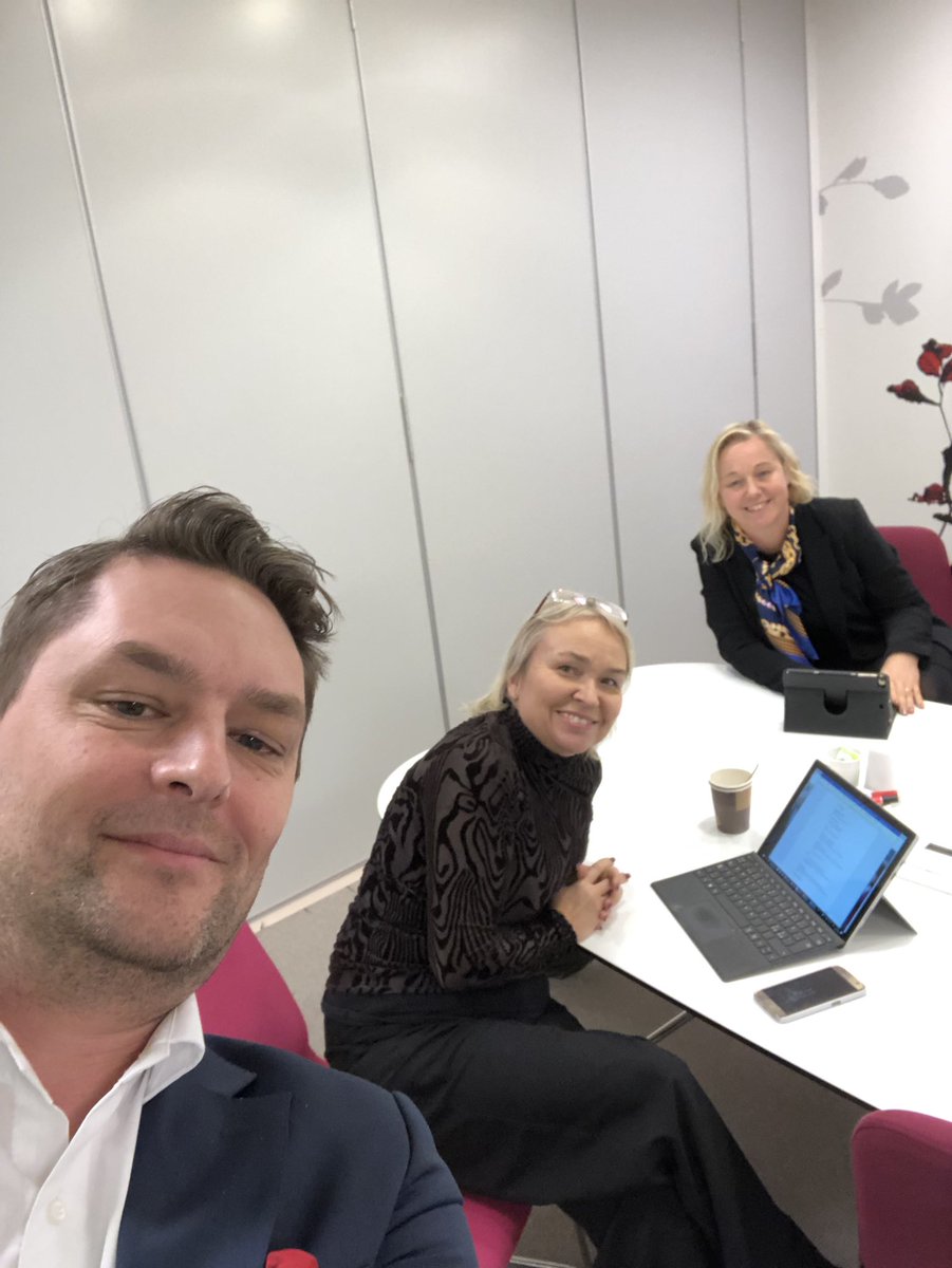 Förhandlingsledningen träffas för att smida planer för 2019. #AkademikerAlliansen