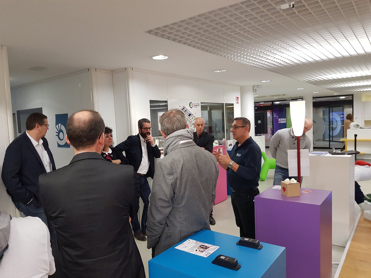 [#IoT] Visite de la cité l'objet connecté @IOT_city par <a href="/Menard_Philippe/">Philippe Ménard</a> pour #COSINUS 20