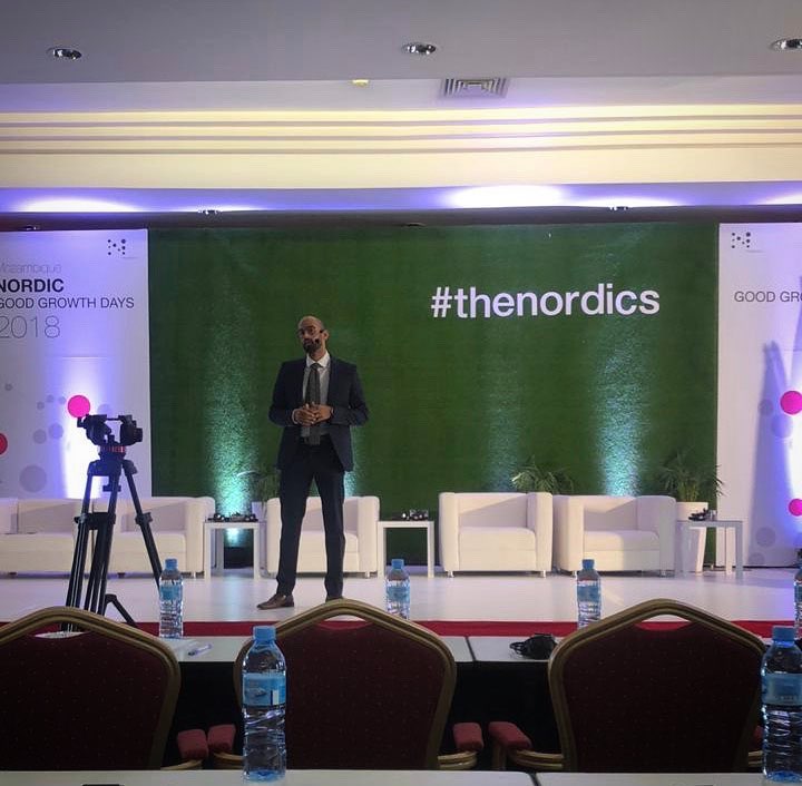 #UX foi convidada a fazer o discurso principal no “Mozambique - Nordic Good Growth Days”. Um evento organizado pelas embaixadas da Finlândia, Suécia e da Noruega, que tinha o propósito de discutir sobre os desafios e oportunidades para a criação de emprego decente em Moçambique.
