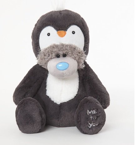 clintons penguin soft toy