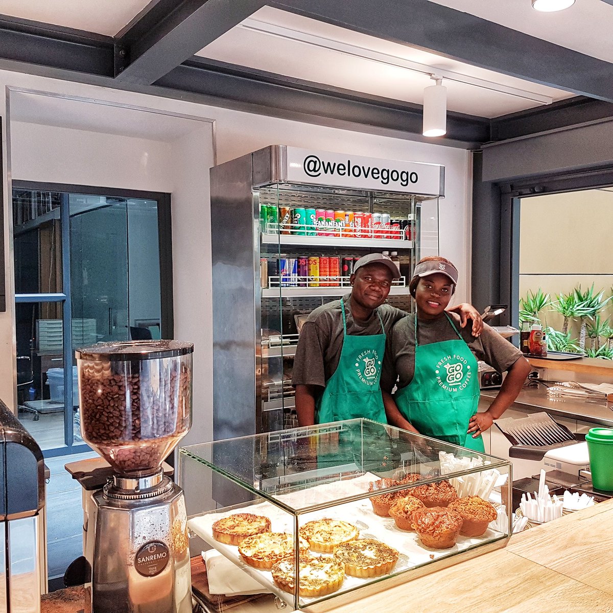 welovegogo's tweet photo. We are what we repeatedly do. Excellence then, is not an act but a habit.. Our @welovegogo Adderley Team always on top form and ready for action.
.
.
.
#coffeeshop #premiumcoffee #coffeeshopvibes #cafelife #barsita #coffeeaddict #coffeelife #freshfood #capetowncafe #capetown https://t.co/lSpBZ9ZVic
