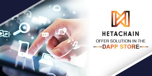 Heta_org's tweet photo. For users without the knowledge of developing DApps, the platform offers ready solutions in the DApp Store. There will be plug-and-play DApps, software, and smart contracts, pre-built by the community or third parties for the HetaChain ecosystem. 
#HetaChain  #DApps #ecosystem https://t.co/sHL2CuuHH5