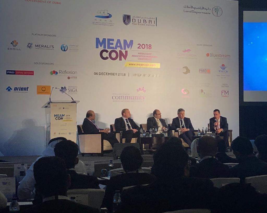 EmrillServices's tweet photo. MEAMCON is on! Alex Davies, managing director, took part in the panel with FM industry professionals as they discuss how facilities and community managers can better collaborate to create impactful results for the customer. #FacilitiesManagement #MEAMCON #Dubai #ProudlyEmrill https://t.co/zjTa9K3aTG