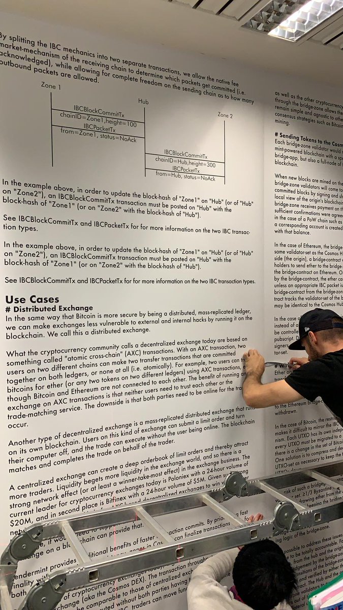 DokiaCapital's tweet photo. Decorating our office with a nice wallpaper. #ToTheCosmos @ion_validator @awrelllRo @brailoiu @cosmosvalidator https://t.co/eXN72C8qop