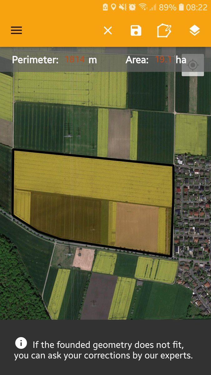 InfoSpacenus's tweet photo. In case your field boundaries are not #correct, Field Boundary provides you two options: Either you correct your field boundaries #manually or you let our #experts work for you 👨‍🔧 - one of the #benefits for our #registeredusers. You can also register - it's for free. https://t.co/Wo8mXhSrlj