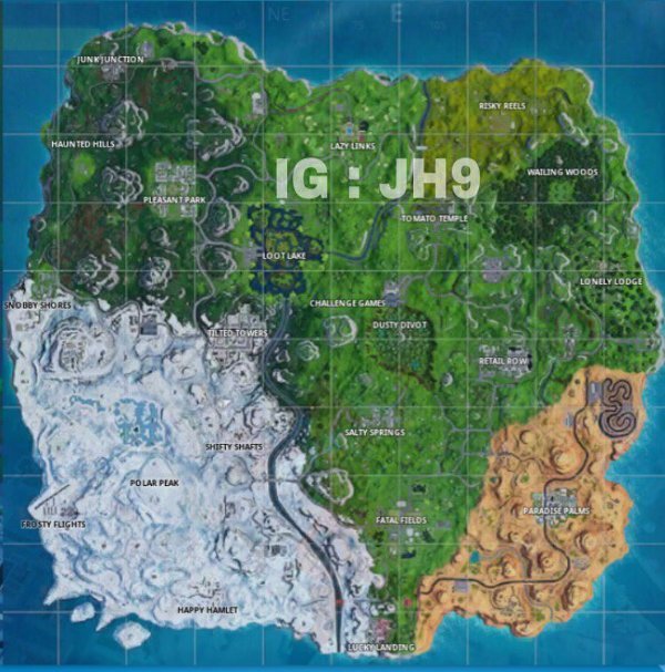 FortniteBR's tweet photo. Here's our first look at the #Fortnite Season 7 map! (via @HYPEX / JH9) https://t.co/iRDMOVmmEh
