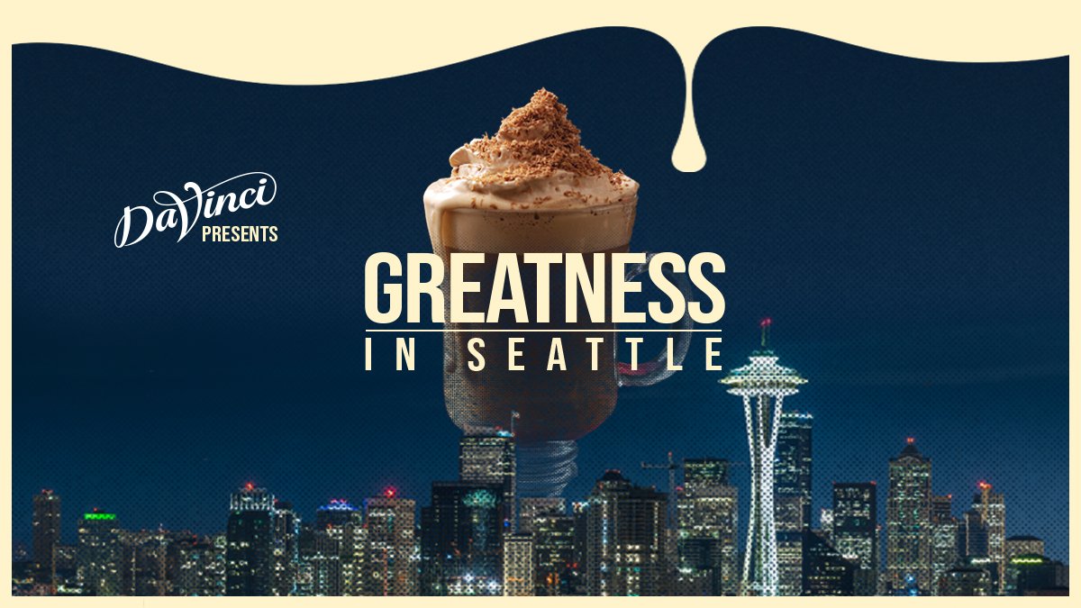 DaVinci Gourmet was created in Seattle in 1989 for those bold baristas who aren't afraid to push the beverage boundaries. 
Now that's a story worthy of a movie.
#WeAreDaVinciGourmet