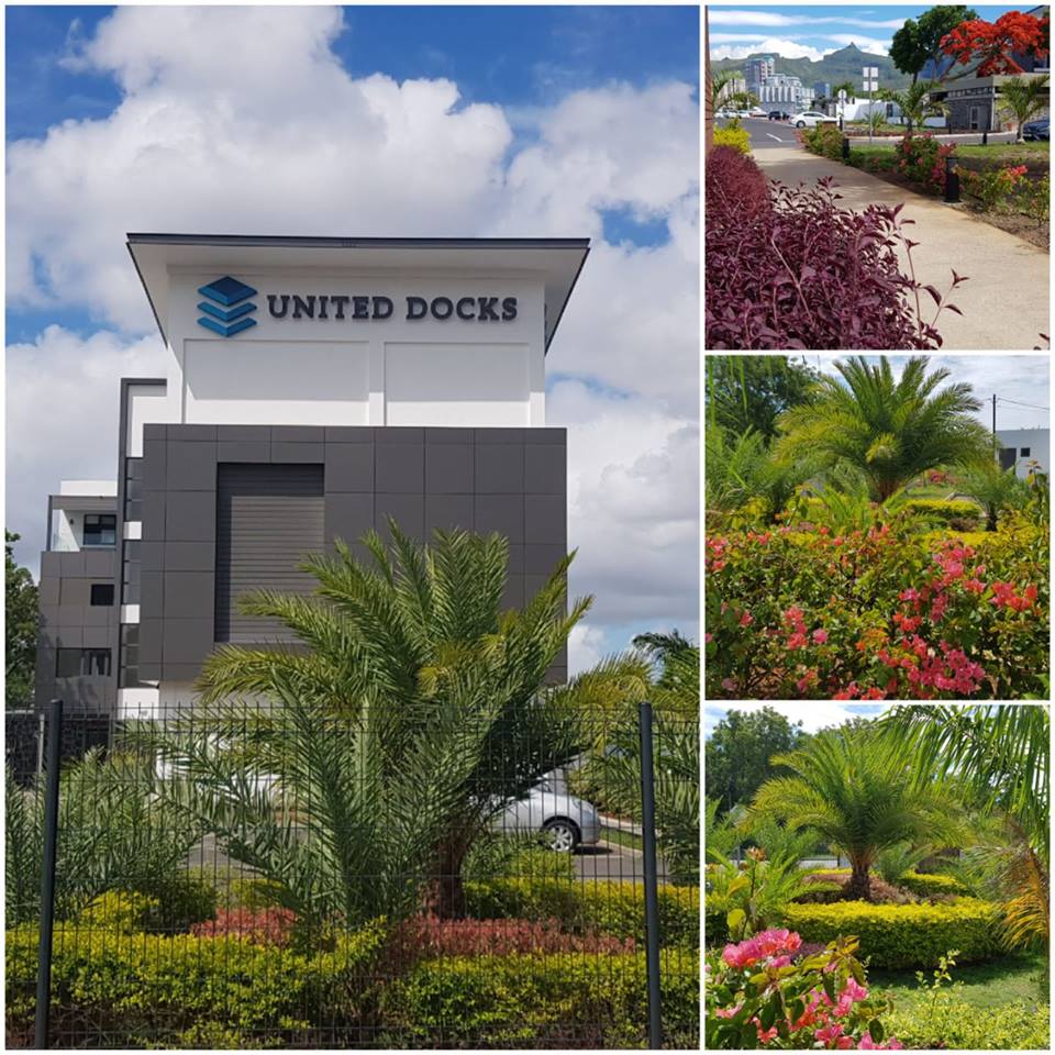 uniteddocks's tweet photo. United Docks Business Park -  Where a tropical garden in the city centre of Port Louis welcomes you for #business. https://t.co/Er7lEknwir
