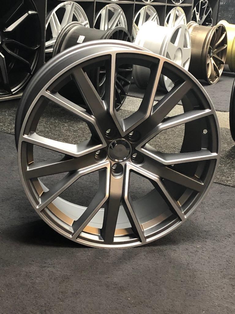 WHEELMANIAUK's tweet photo. SET OF 4 BRAND NEW 20" AUDI STYLE ALLOYS IN GUNMETAL MACHINED FACE FINISH FITTED WITH BRAND NEW 255-35-20 WR HIGH PERFORMANCE TYRES
FITMENT
AUDI A4 2008 ONWARDS
AUDI A6 2008 ONWARDS
ONLY £925.00
#wheelmania #wheelsandtyres #newshoes #midlandsno1 #audiscene #audia4 #audia6 https://t.co/JtS6qmvQpf