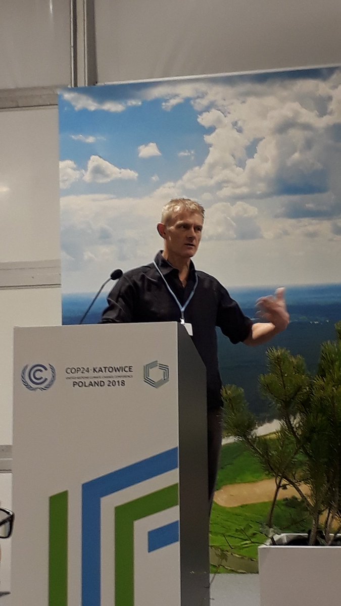 MartinellChiara's tweet image. Equity should be at the centre of climate solutions, said @KevinClimate at the #missingpathways event at #COP24 @CIDSE
