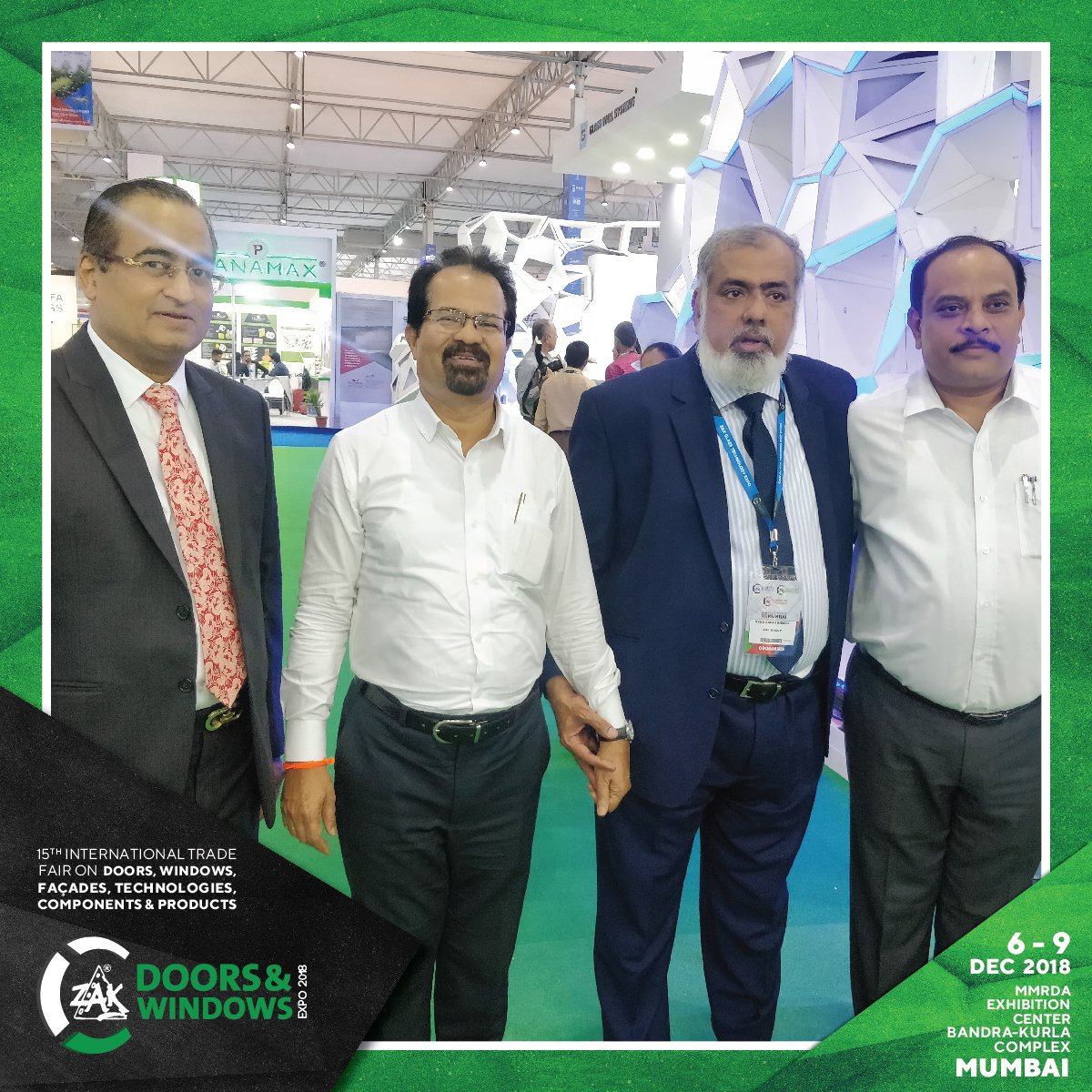 ZDWexpo's tweet photo. The Zak Expo 2018 was graced by the Mayor of Mumbai, Mr Vishwanath Mahadeshwar, and was accompanied by the CMD of Zak Group, Mr Syed Zakir Ahmed. The exhibit is now open to visitors at MMRDA Exhibition Center Bandra-Kurla Complex.
#ZakExpo #ZakExpo2018 #BKC #Mumbai https://t.co/rFVznmyarS