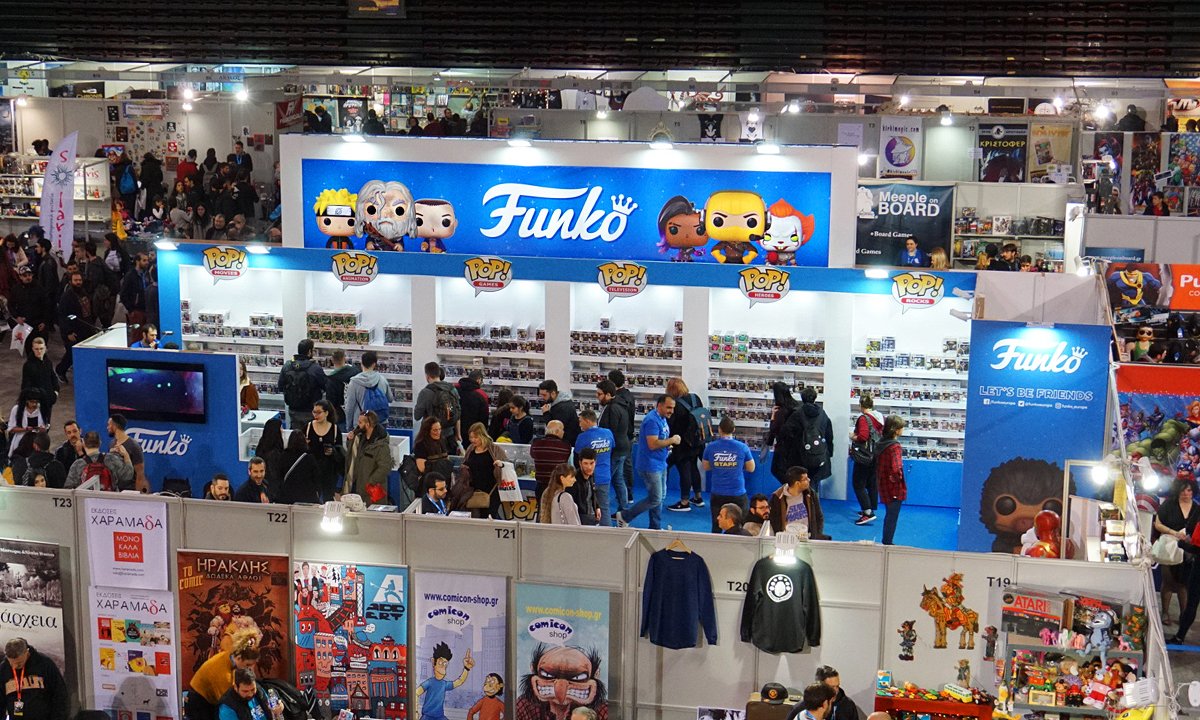 FunkoEurope's tweet photo. A big thank you to everyone who came to visit us at @AthensCon - it was our first time at the show and we had a wonderful time 💕 #Athenscon2018 https://t.co/Ml4gXpApry