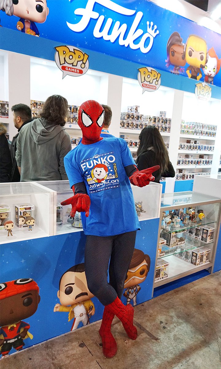 FunkoEurope's tweet photo. A big thank you to everyone who came to visit us at @AthensCon - it was our first time at the show and we had a wonderful time 💕 #Athenscon2018 https://t.co/Ml4gXpApry