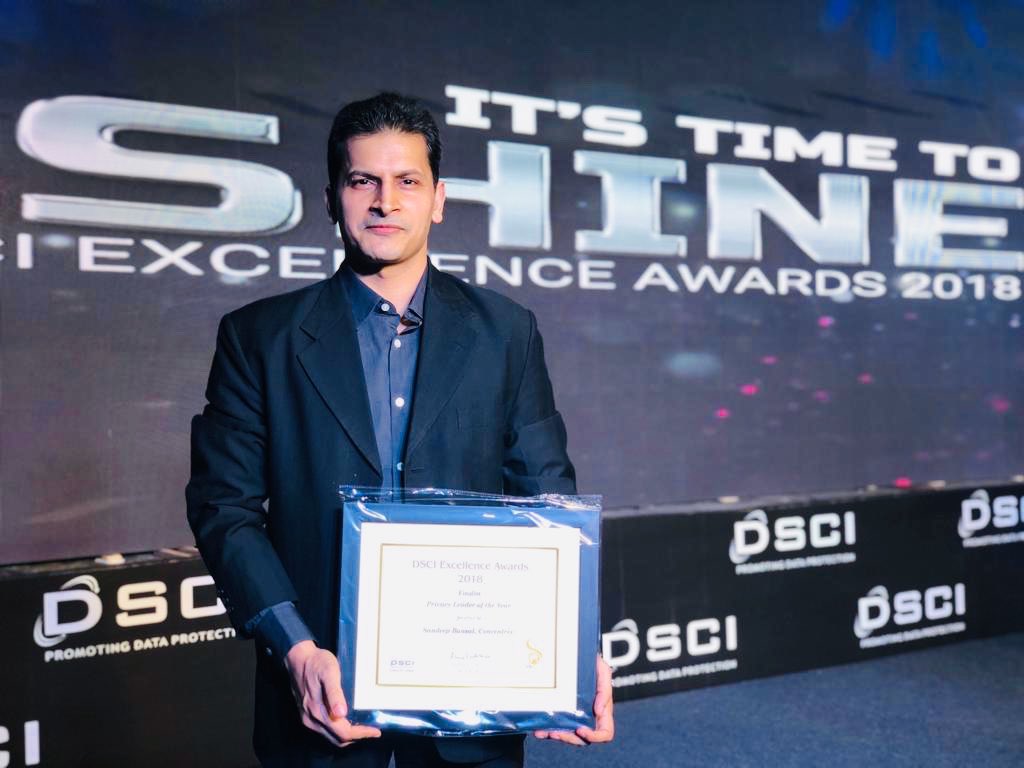 ConcentrixIND's tweet photo. Concentrix Global Security gains center stage! Our Security and Privacy practices are recognized for proven ability in combating cyber threats and risks. Proud finalist in 4 top categories at the prestigious DSCI Awards. #AISS2018 #Congratulations https://t.co/WqpiH7WYrZ