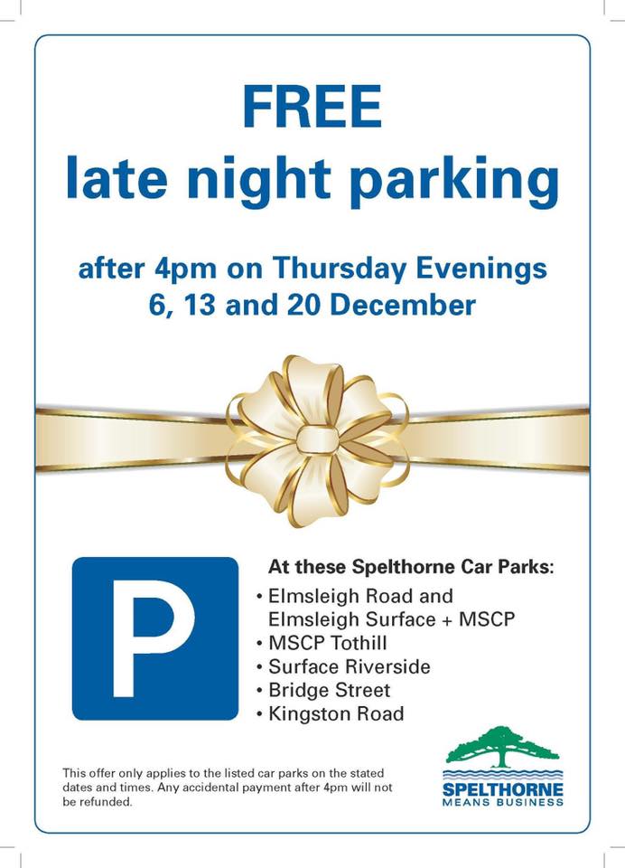 Visit_Staines's tweet image. Another great reason to come Christmas shopping in Staines-upon-Thames

#HitTheRightNote 🎅🏻☃️❄️