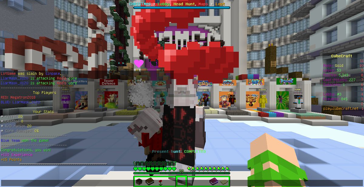 sinpake_4055's tweet photo. K/D比20は草
#CubeCraftGames https://t.co/7bPTOgrefk