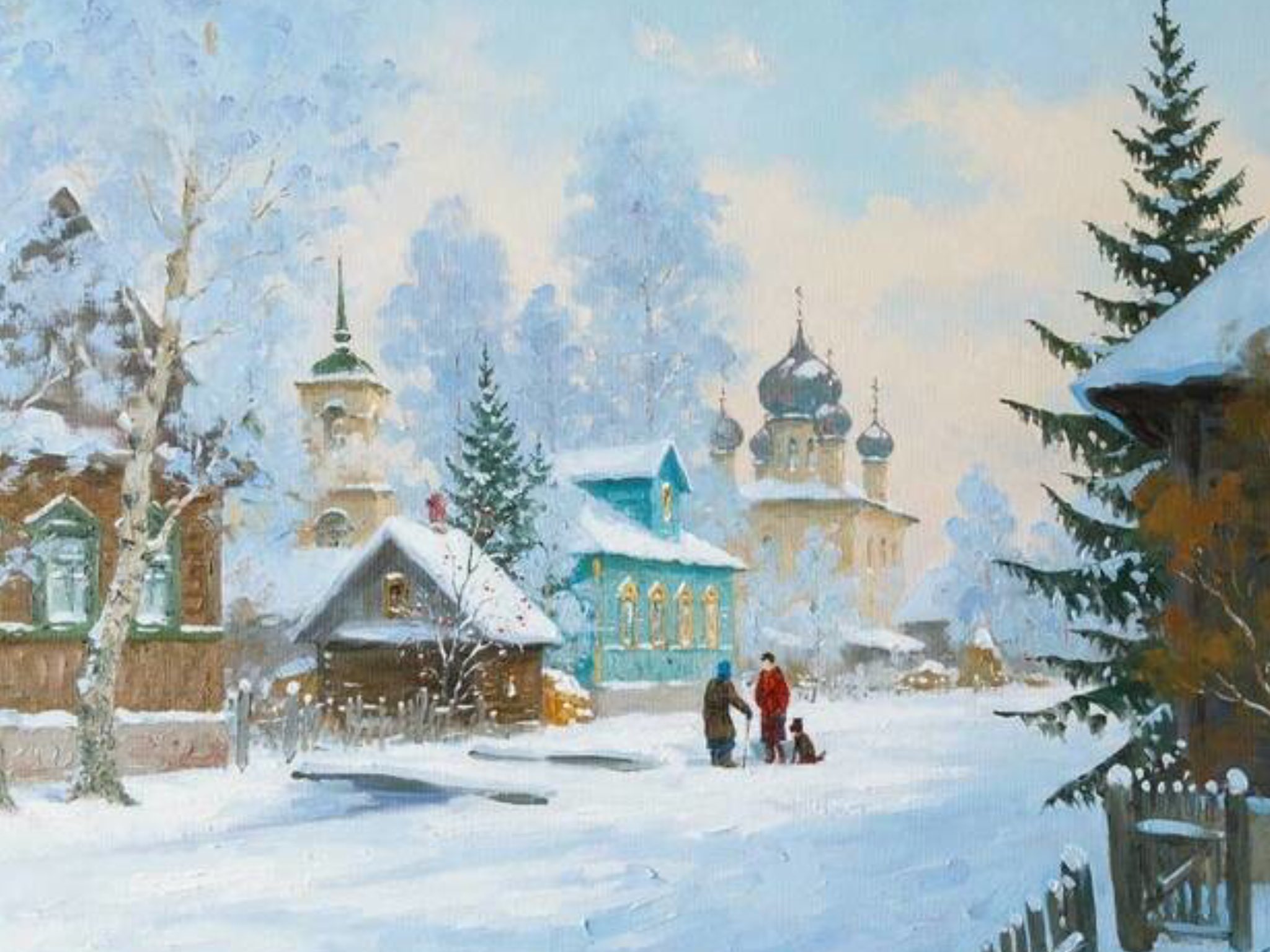 Александр Александровский зима