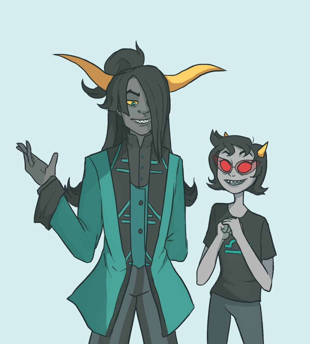 clown_supreme's tweet photo. @sburbd Hey i'm Jazz and I do Hiveswap fanart with a side of homestuck. Clown luvr and teal enthusiast https://t.co/aaUFfx1zKA