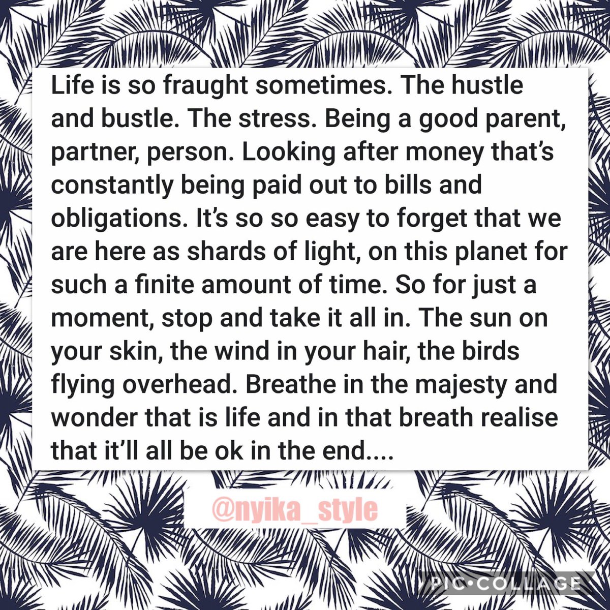 NyikaT13's tweet photo. Some musings by me. #allthefeelings #love #wisdom #gettingold #feelingphilosophical 💖 https://t.co/4B0tYLzrS0