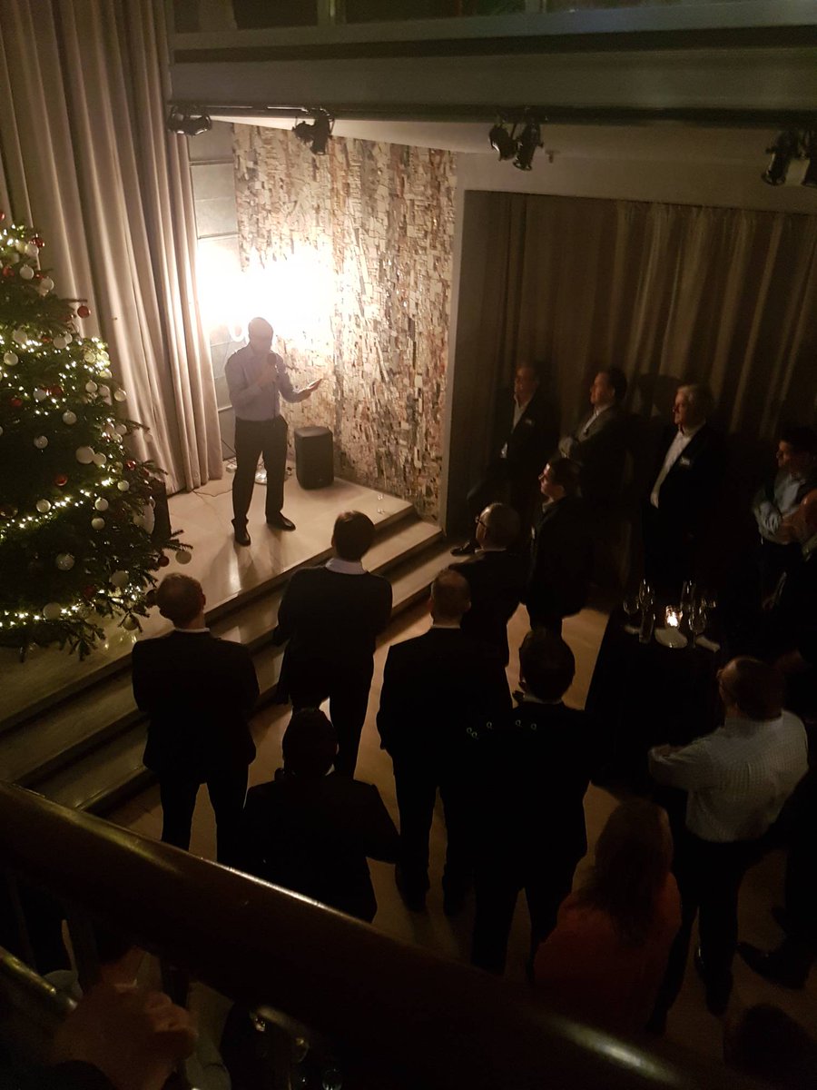PEPTalks_MHP's tweet photo. What a pleasure it was to have @matthewsyed speak at our PEPTalks members Christmas drinks last night. Lots of key insights to take into 2019 for the PEPTalks community #CEO #Leadership #Community https://t.co/BKVTxPNPYh