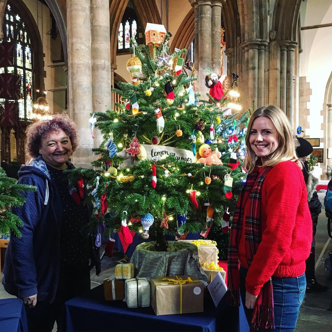 Our #ChristmasAroundTheWorld tree is up in @stpaulsbedford for their annual #ChristmasTreeFestival supporting <a href="/HospitalBedford/">Bedford Hospital Charity</a>
It’s on till Sunday then will be at <a href="/BedfordPavilion/">Pavilion at The Park</a> over Xmas 🎄
#bedford #handmadechristmas