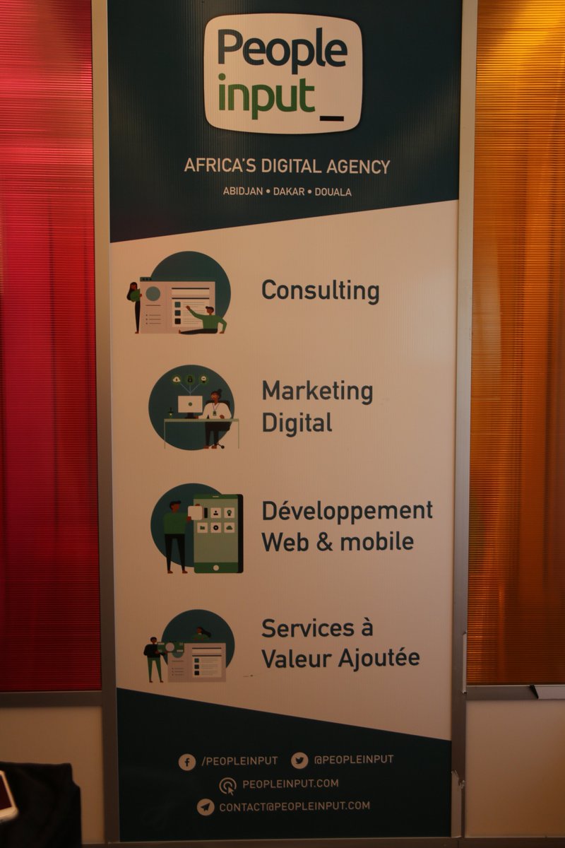 PeopleInput's tweet image. Le #DakarDigitalShow2018 continue !
 Retrouvez -nous au Palais des congrès du King Fahd Palace, aujourd'hui jusqu'à 17H00. 
 #Digital4Life