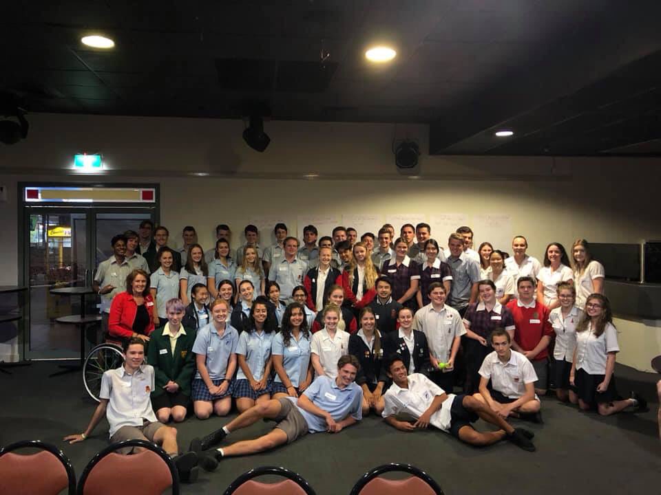 Our Year 9 and 10 leaders recently attended the Youth Forum. They spoke with MP for Gosford, <a href="/LieslTesch/">Liesl Tesch</a>, enjoyed slam poetry and listened to ‘musicians making a difference’.