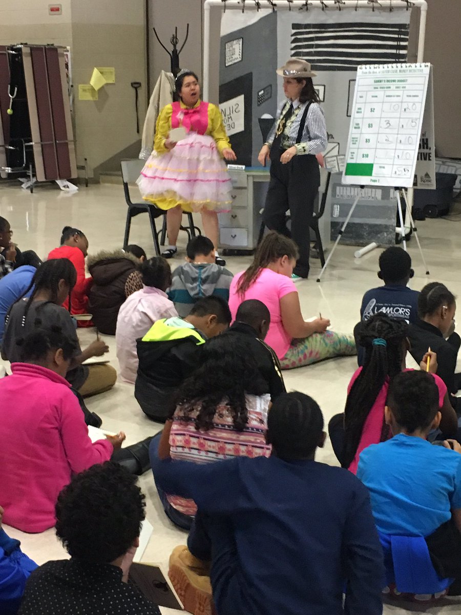 Thank you to Wells Fargo and The Rose Theater for a great performance! Our fourth graders enjoyed using math to act like detectives!! <a href="/RoseTheaterCo/">The Rose Theater</a>