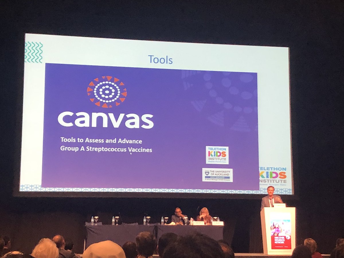 END_RHD_CRE's tweet photo. @jcarapetis from @telethonkids and @ReachRHD addresses the global trajectory towards a Strep A vaccine, highlights the role of the Trans Tasman CANVAS collaboration in derisking investments for industry + human challenge model. #endrhd #wcc18 @JoshOsowicki https://t.co/VAm4aQiMQ7