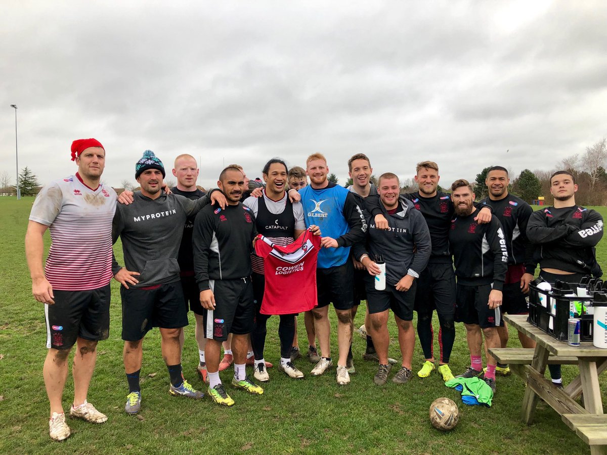 The ⁦<a href="/WiganWarriorsRL/">Wigan Warriors 🍒⚪️</a>⁩ boys showing MK Rugby League a bit of love.