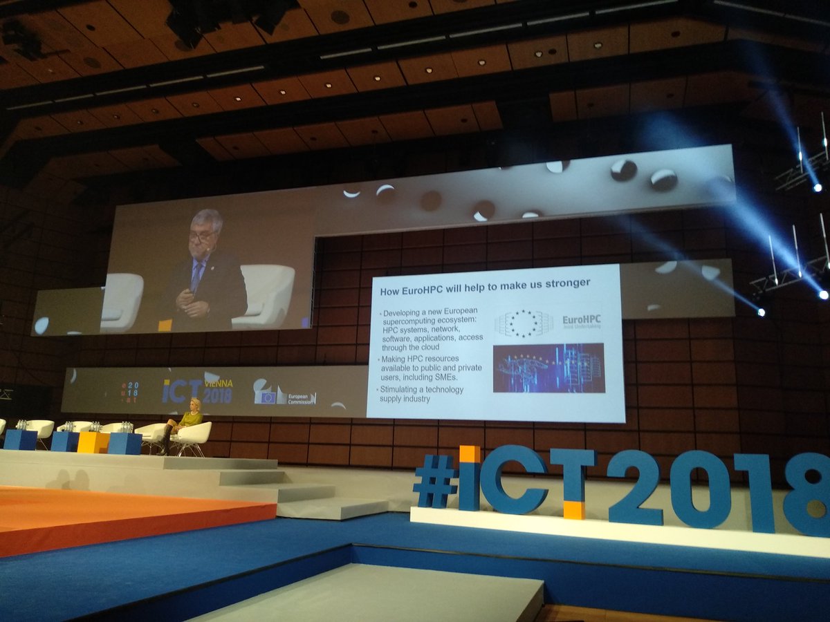 Mateo Valerio @BSC_CNS '#EU is going in the right direction with @EuroHPC_JU and there are opportunities to move towards a @GalileoGNSS of #HPC' 🇪🇺 Food for thought on #HPC at #ICT2018 @ViolaRoberto @Exascale_EU