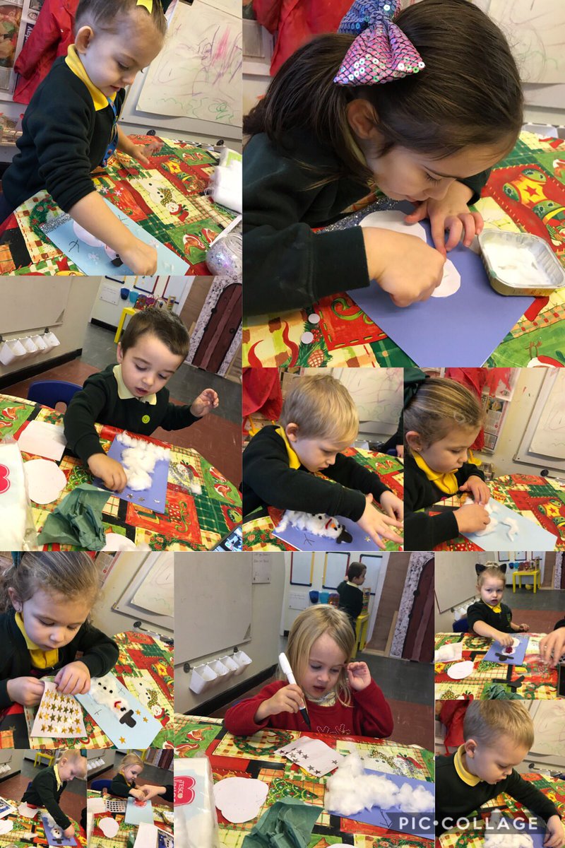 CGPrimary's tweet photo. We’re having lots of fun in nursery this week making our Christmas crafts🎅🏼🎄 #CGPCD https://t.co/YF8DGNsMj2