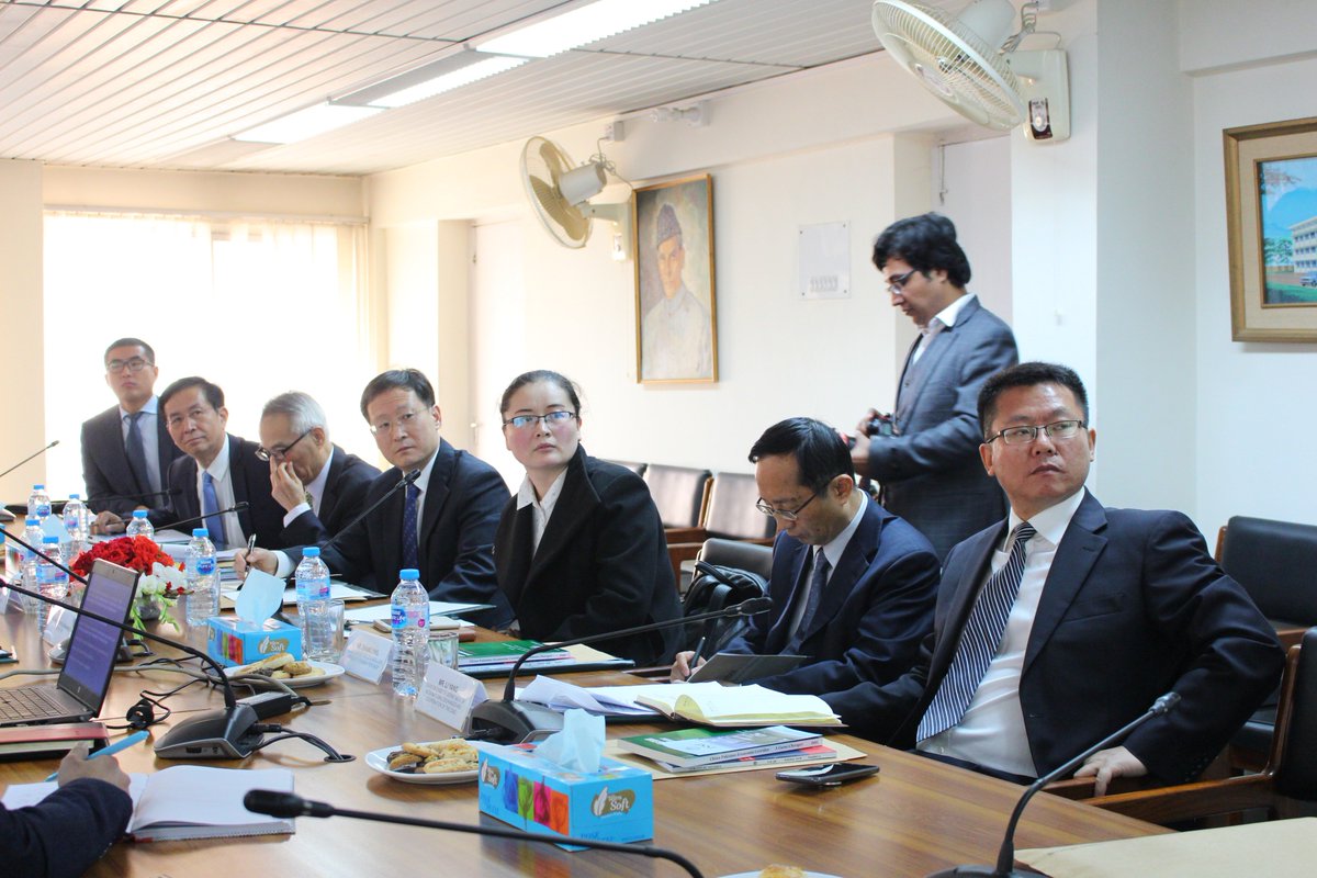 ISSIslamabad's tweet image. Today, December 6, 2018: In-house meeting with a 6-member #ChineseDelegation from the #Councillor's Office of the #StateCouncil visited the #China-Pakistan Study Centre at #ISSI and discussed #Pakistan-#China #Relations.