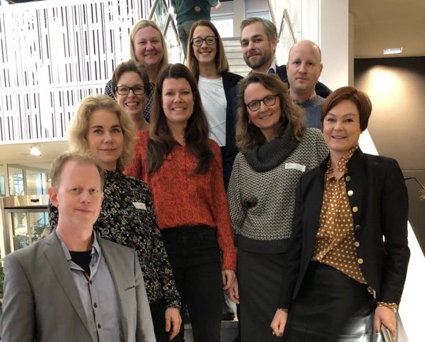 Styrelsemöte i <a href="/Telekomrdgivarn/">Telekområdgivarna</a> med det här sköna gänget, idag hos <a href="/TelenorSverige/">Telenor Sverige</a> Det sista för min del. Tacksam och stolt över mina år i verksamheten!