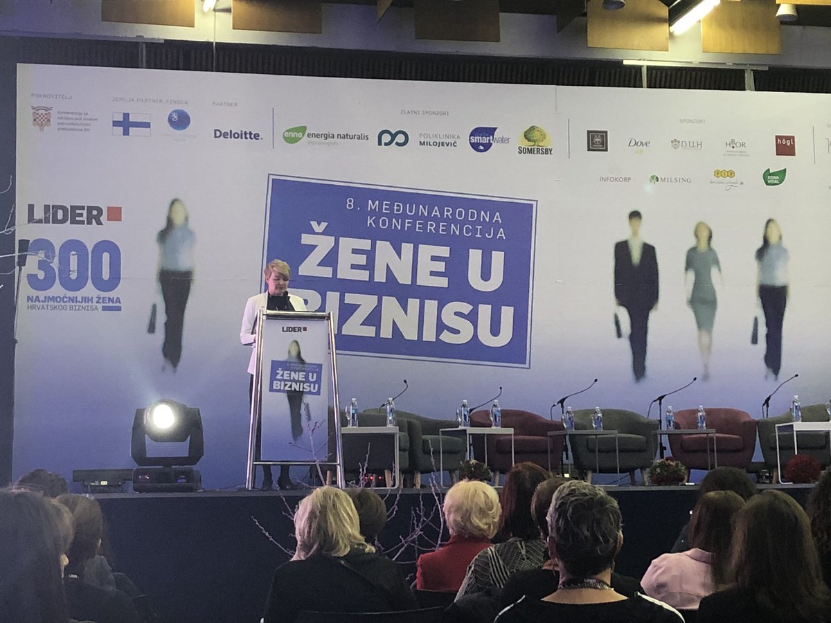 Congratulations to our close friends and neighbours 🇫🇮 Finland on their 101 independence day! We are celebrating it with some impressive Finnish ladies at the Lider conference #zeneubiznisu - You go girls!!!