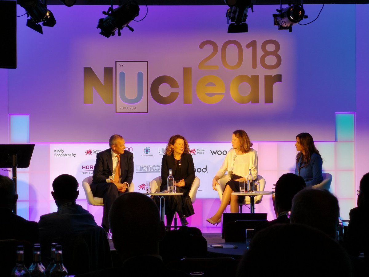 FenwickHD's tweet photo. Panel on financing nuclear this morning at #Nuclear2018 @NIAUK great to hear more about the challenges and opportunities in this area! https://t.co/BLPGBv8nuW