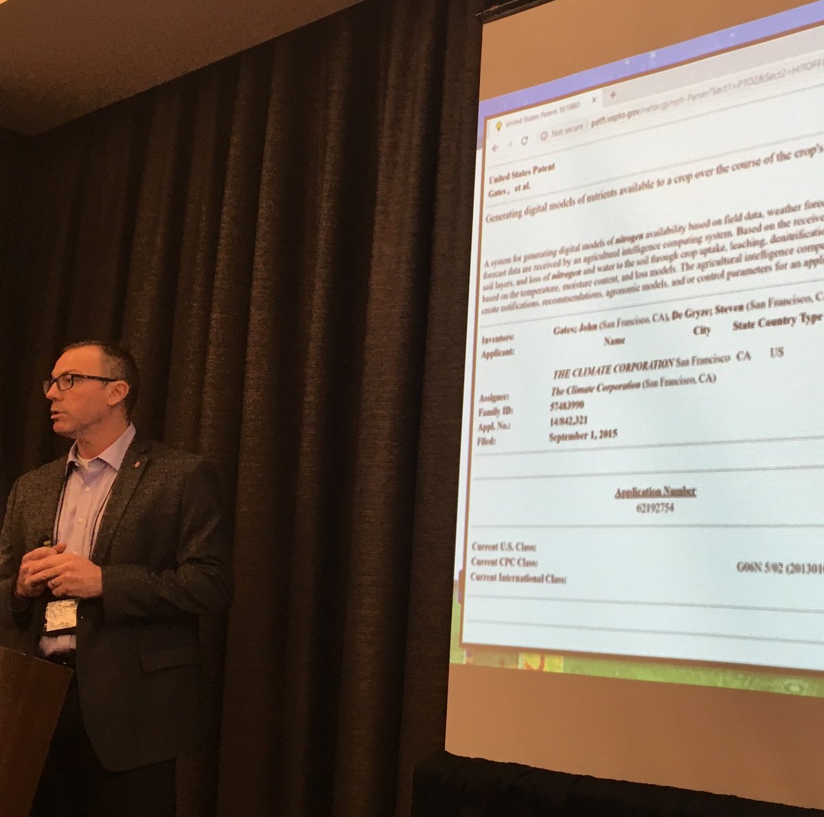 LeeAddamsOT's tweet photo. Great Farm Journal Agtech interactions, enjoyed hearing OSU John Fulton show how farmers can enjoy improvements in predictive modeling. But it has to get easier for growers too. Proud of our work with OSU @fultojp #FJAgTech18 @sheldon_alt https://t.co/tE9oa0urHd