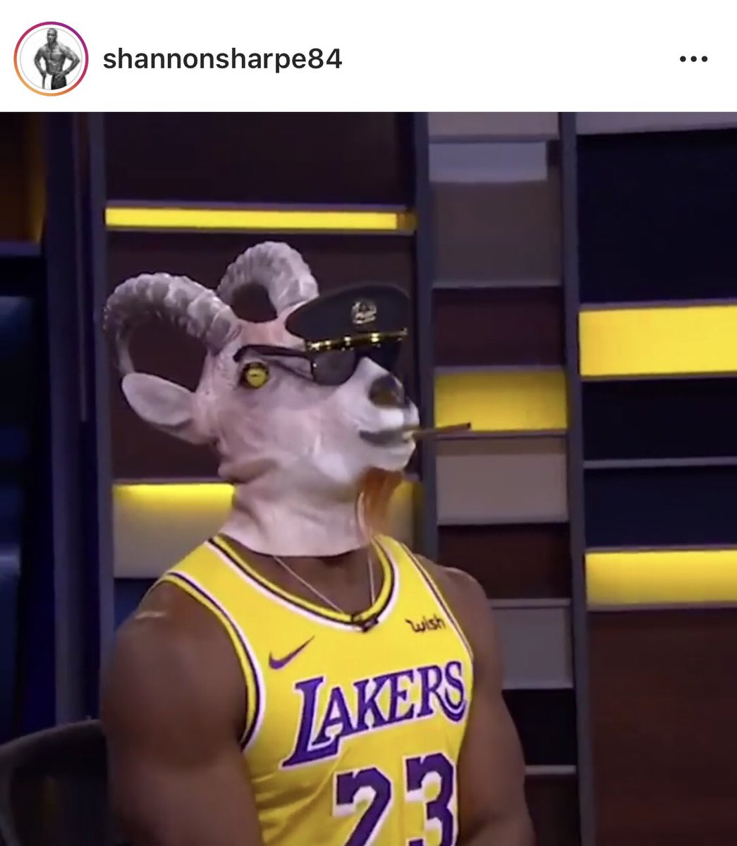 shannon sharpe goat