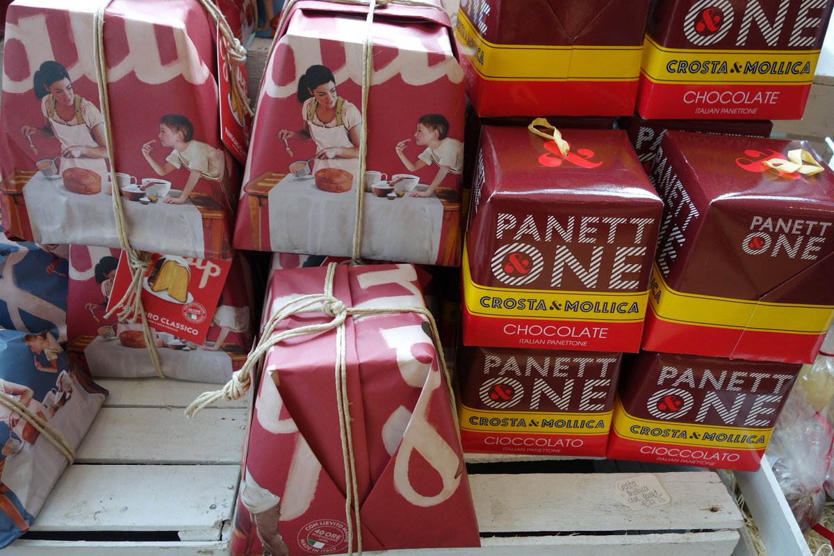 cornerhousebg's tweet photo. We're feeling festive! The deli is full to the brim with panettone and it's our CHRISTMAS FAIR tomorrow from 10am, come and have a browse, a mince pie and perhaps a cheeky glass of mulled wine too? https://t.co/uFuf3gh4u8