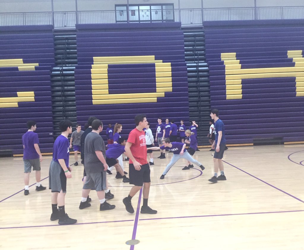 Fun lead lab yesterday!  Seniors planned, prepared, and executed team building games while some prepared skits for tomorrow night’s dining in.