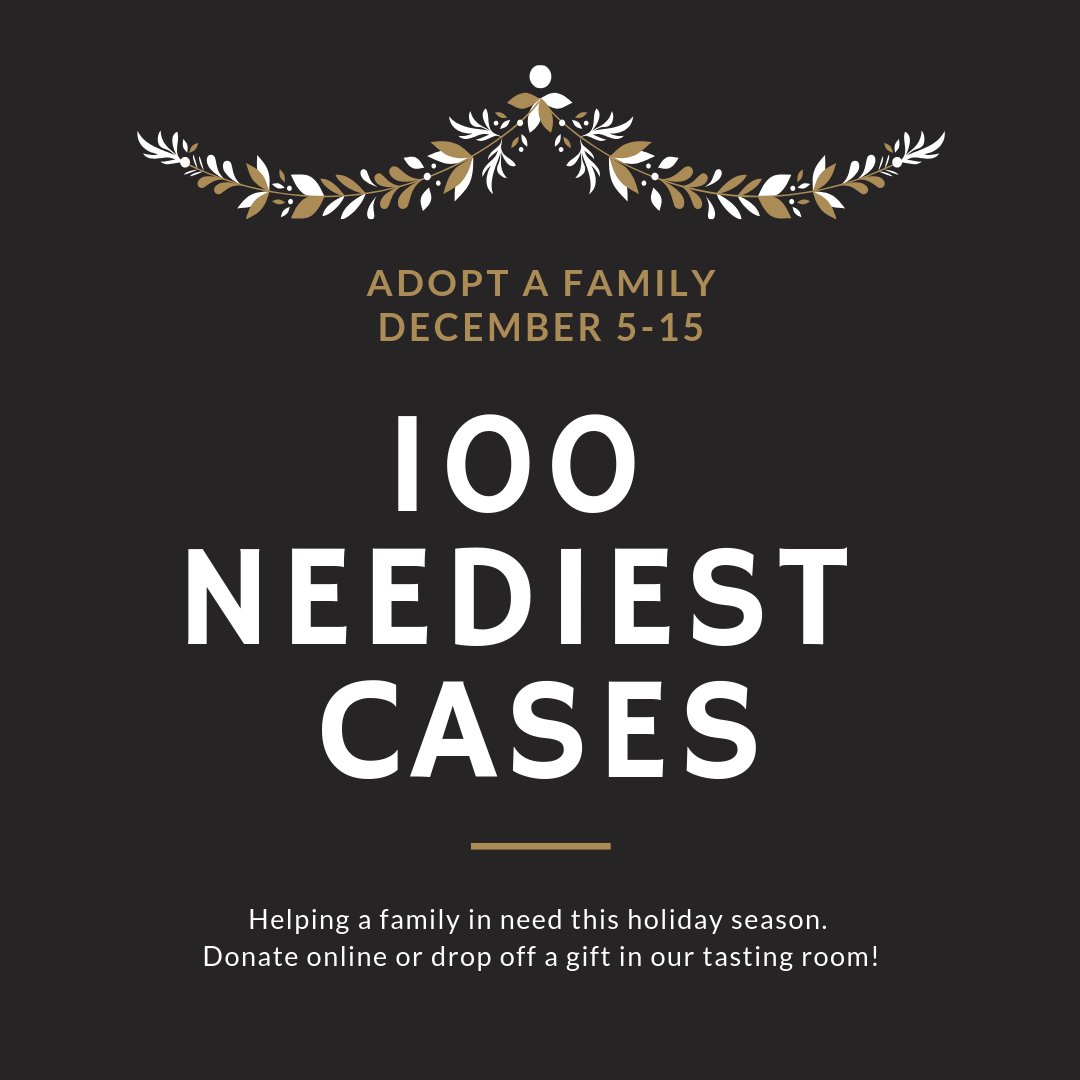 We're fundraising for our adopted family with the <a href="/UnitedWaySTL/">United Way of Greater St. Louis</a>'s 100 Neediest Cases program now-Dec 15! 

Bring in a gift to our tasting room and receive a free draft pour* or make a monetary donation here:
app.mobilecause.com/vf/100NEEDIEST…

*excludes barrel-aged beer