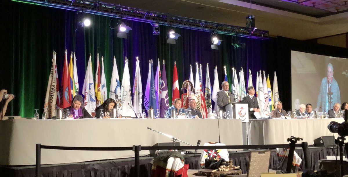 LowaBeebe's tweet photo. Final day of the Assembly of First Nations Special Chiefs Assembly #AFNSCA2018 #YOW #Ottawa https://t.co/cYiN2pDSlM