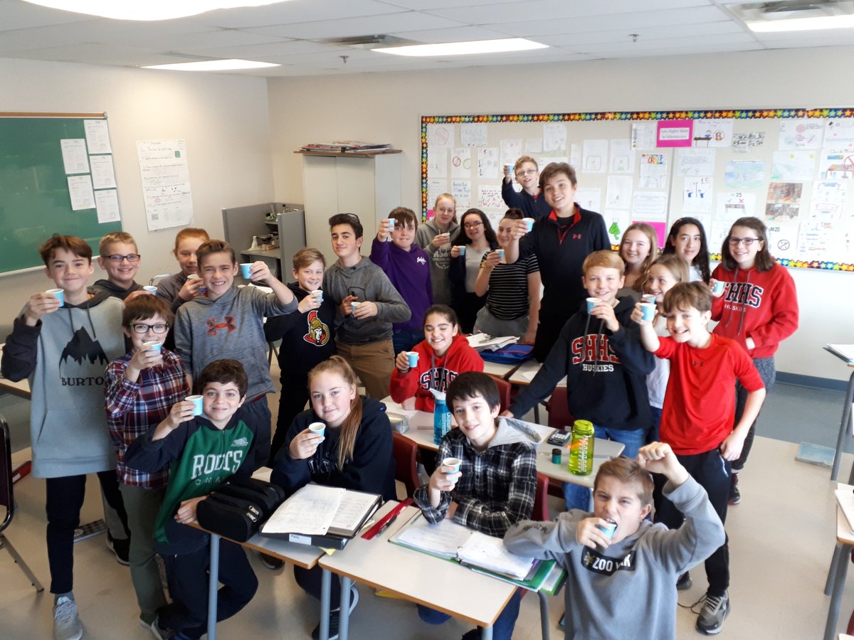 SScullyOCSB's tweet photo. Science rocks! #gr7science #SOLUTIONS #chemistry @SacredHeartOCSB #OurSHHS https://t.co/VVS7lAgOKd