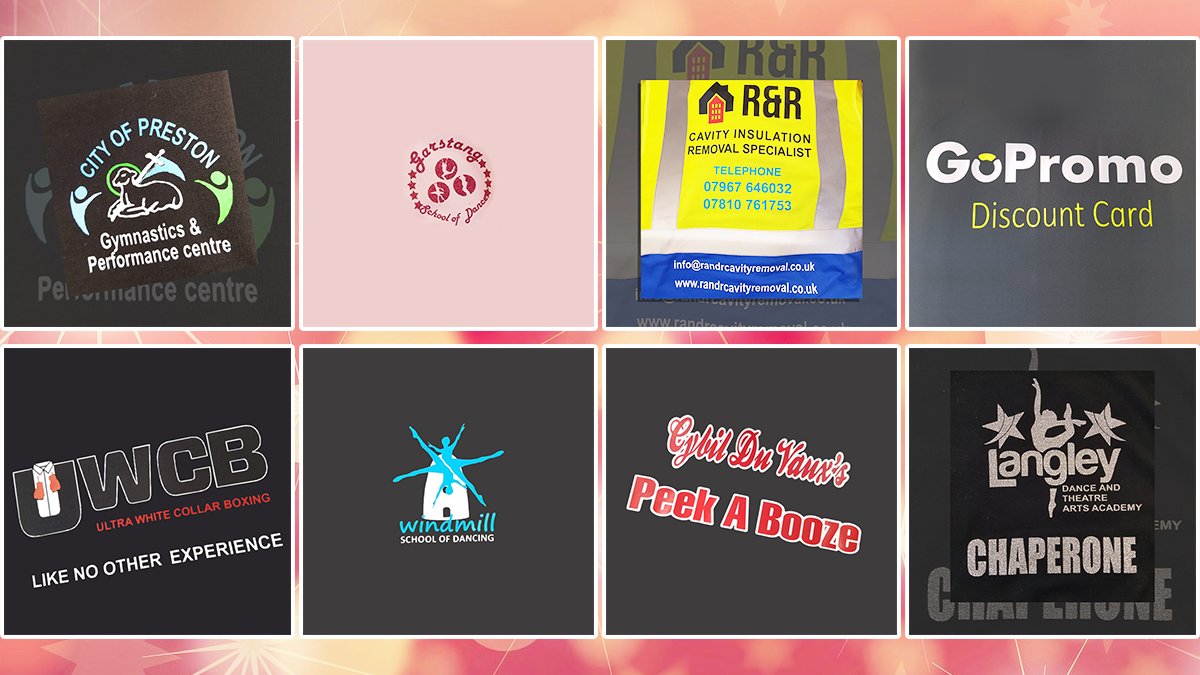A quick glimpse at a few of our latest Printed garment pieces for local businesses & organisations! Get in touch and order yours today!