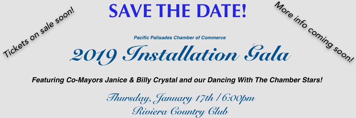PaliChamber's tweet image. Save the date!!