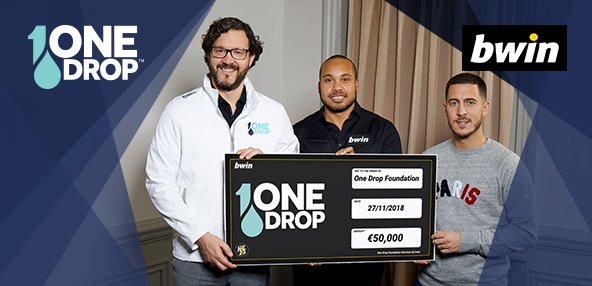 The #hazardseries charity tournament with @bwinpkr and @hazardeden10 raised 50,000 euros for @OneDrop! Congrats to the winners of the series, AND the winners of One Dropās safe water access project! #changethegame šā£ļøā>>https://bit.ly/2AWNtWtĀ <<